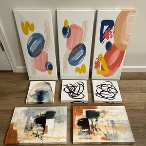 Abstract Art Canvas Set